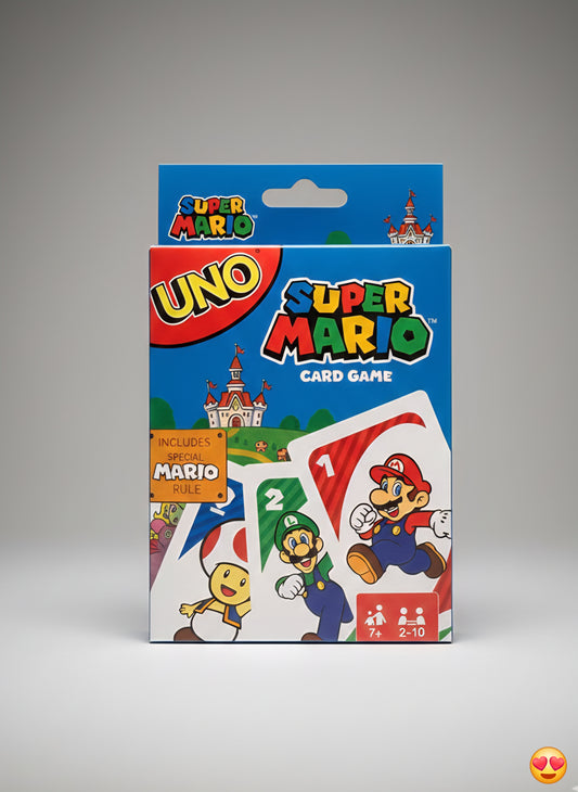 Super Mario–Themed Family Card Game | Fast Matching & Strategy Game for Kids and Adults (Ages 7+)