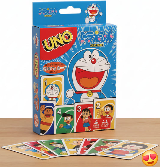 Doraemon-Themed Family Card Game | Fun Matching &amp; Strategy Game for Kids and Adults (Ages 7+)
