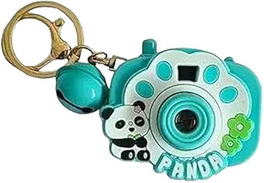 Cute Mini Camera Keychain Toy | Cartoon Camera Design with Bell & Key Ring | Kids Camera Shape Keychain for Bags, Keys & Gifts
