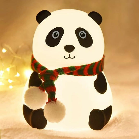 Cute Panda LED Night Lamp with Touch Control for Kids Bedroom & Gifting